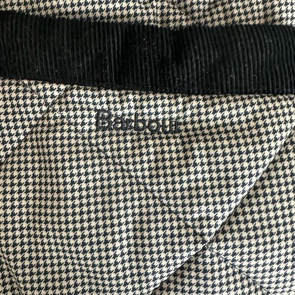 Barbour quilted houndstooth jacket 14 - Picture 4 of 6